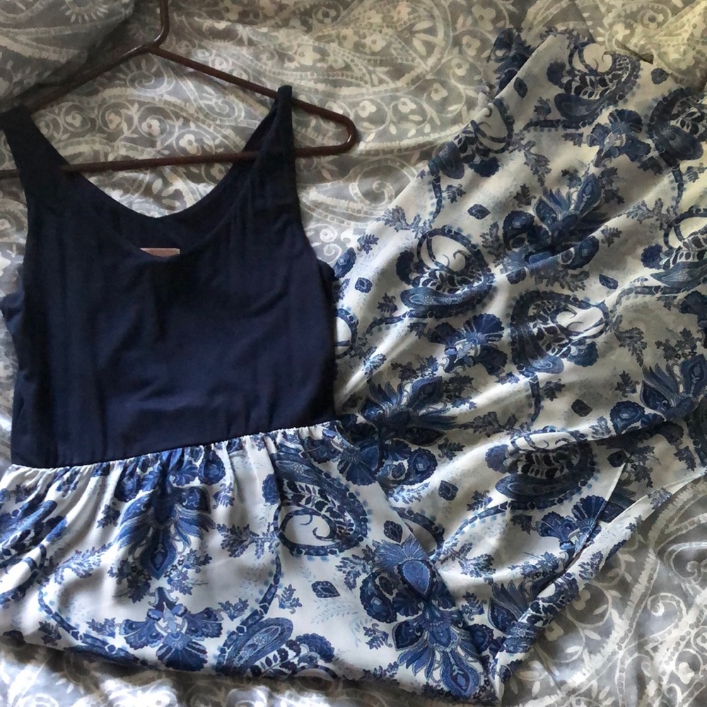 Flowered Maxi Dress